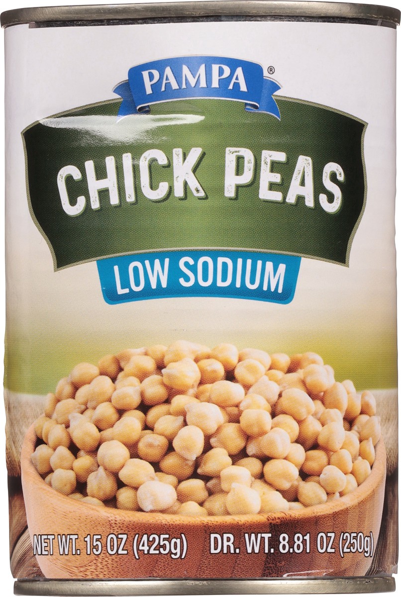 slide 6 of 11, Pampa Low Sodium Canned Chick Peas- 15 oz, 15 oz
