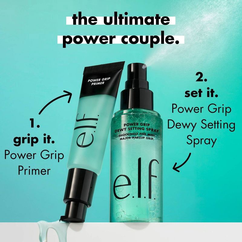 slide 7 of 13, e.l.f. Dewy Cosmetics Setting Spray - Power Grip - 2.7 fl oz, 2.7 fl oz
