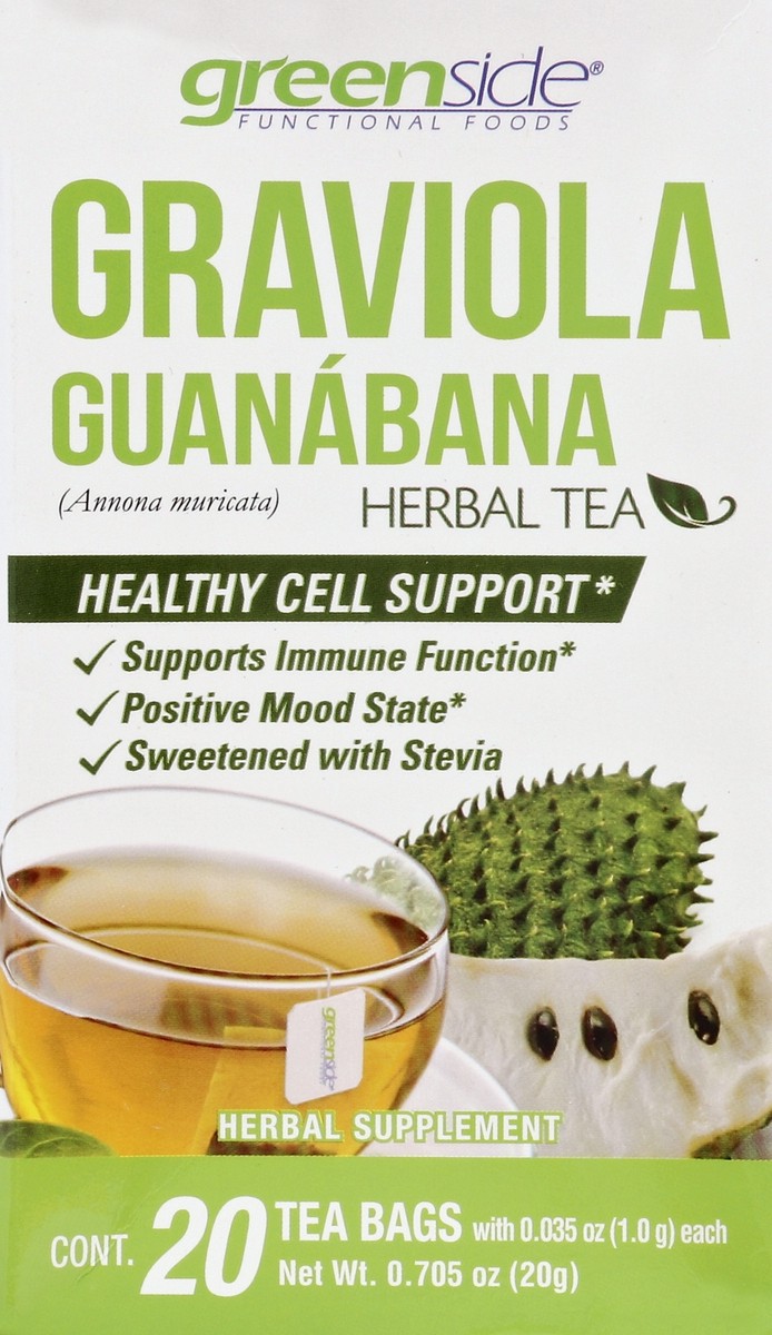 slide 1 of 1, Green Side Herbal Tea - 20 ct, 20 ct