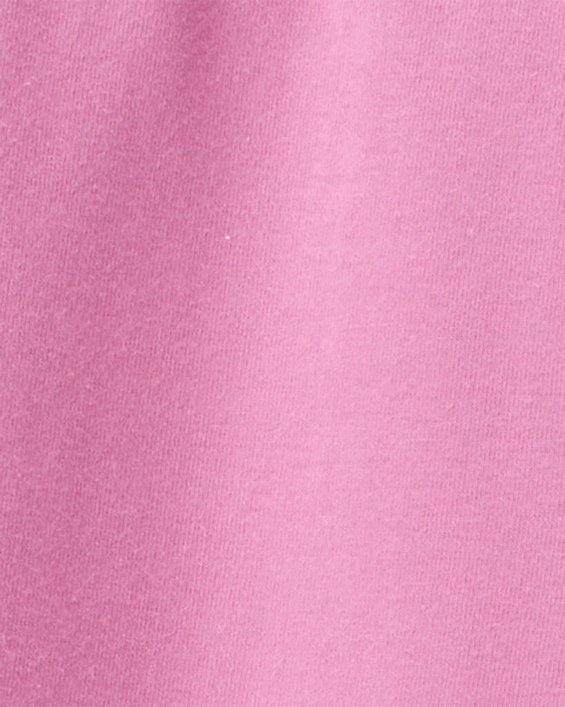 slide 3 of 3, Carter's Carters Kid Solid Cotton Flare Stretch Leggings - Pink Pink 4, 1 ct
