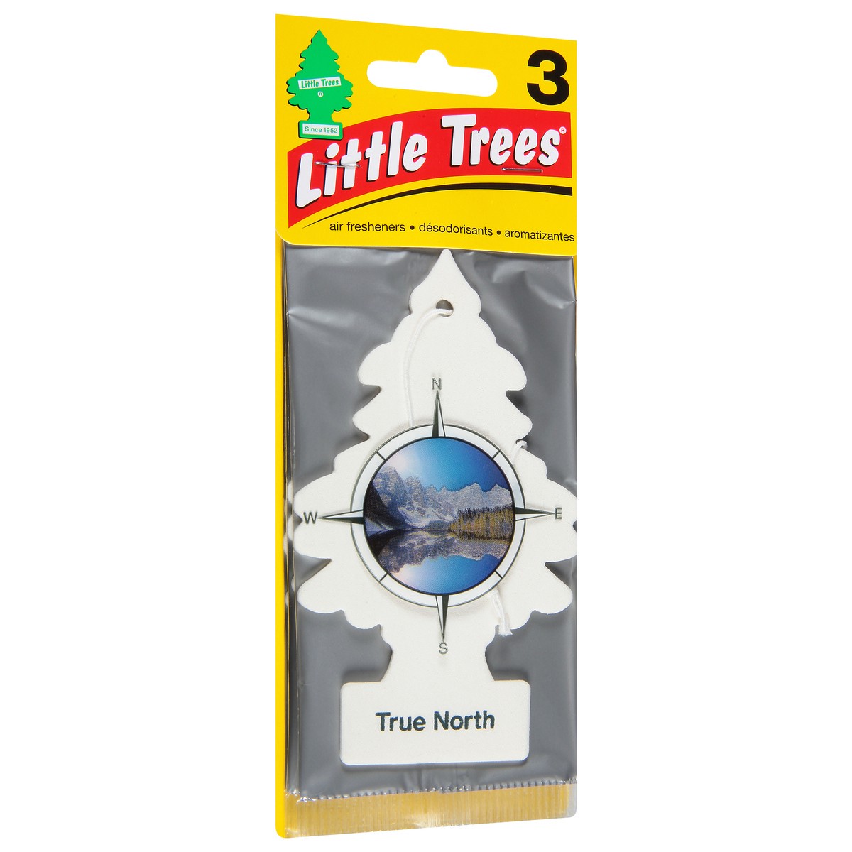slide 9 of 9, Little Trees True North Air Freshener, 3 ct