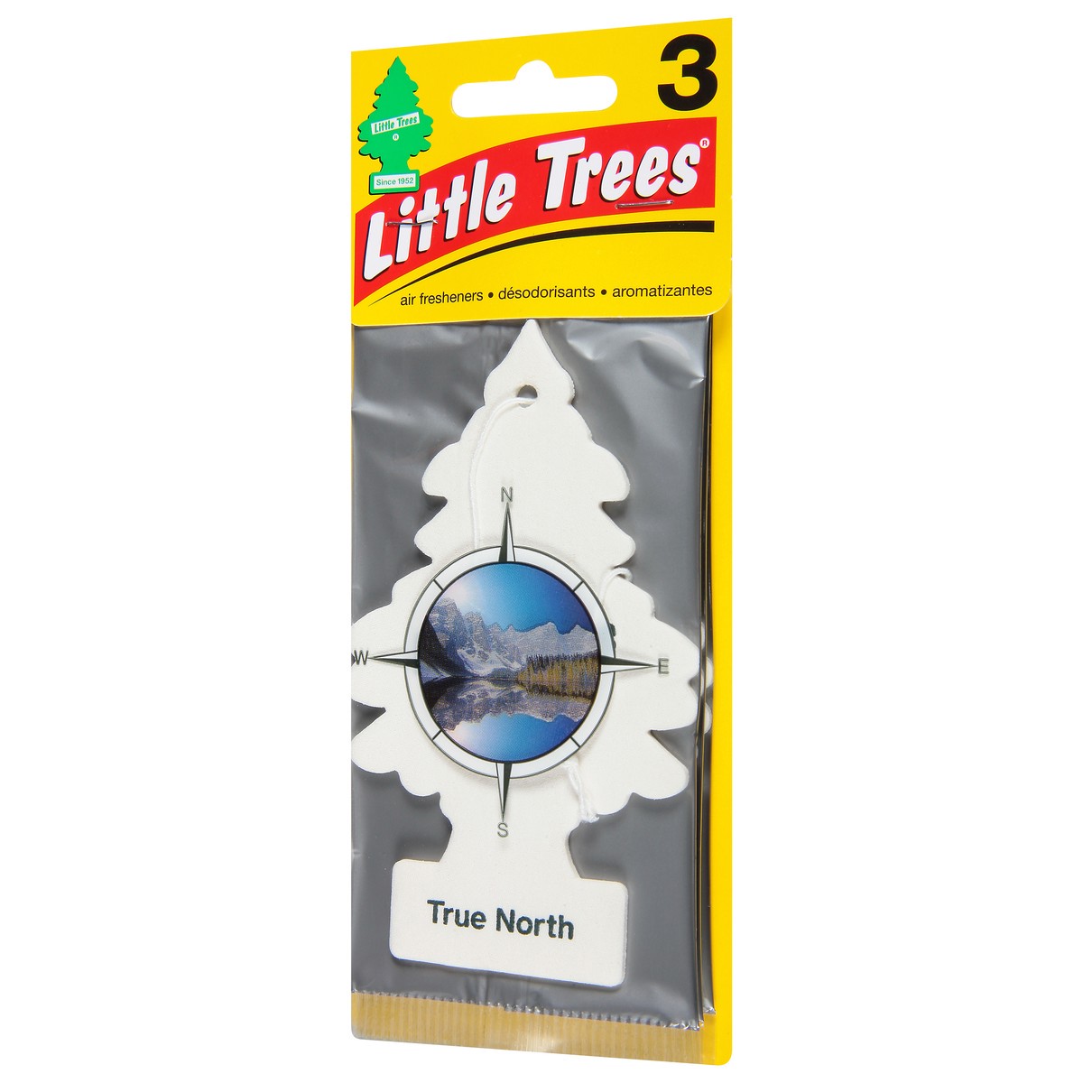 slide 6 of 9, Little Trees True North Air Freshener, 3 ct