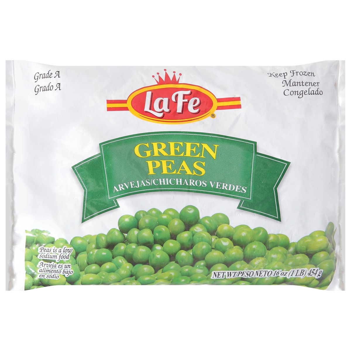 slide 2 of 13, La Fe Green Peas 16 oz, 16 oz