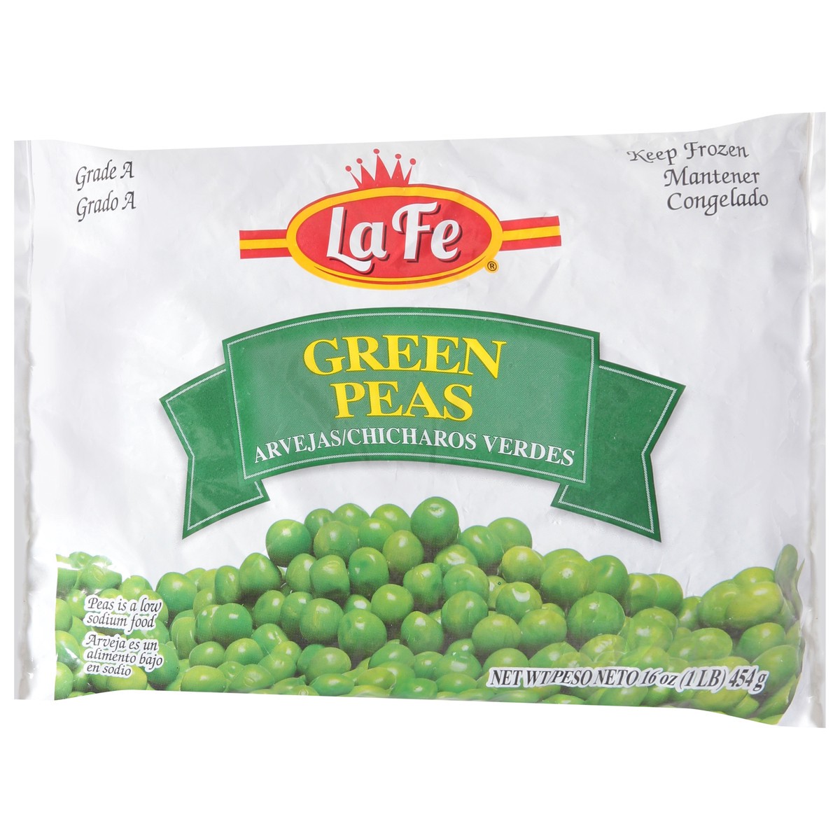 slide 3 of 13, La Fe Green Peas 16 oz, 16 oz