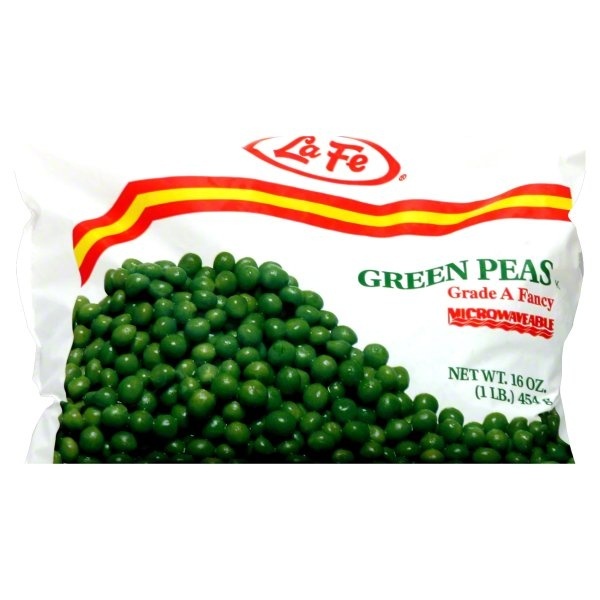 slide 1 of 1, La Fe Green Peas, 1 ct