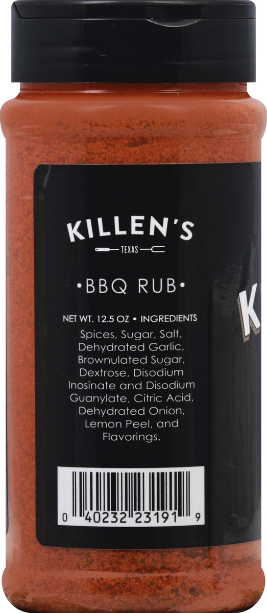 slide 3 of 6, Killens BBQ Rub 12.5 oz, 12.5 oz