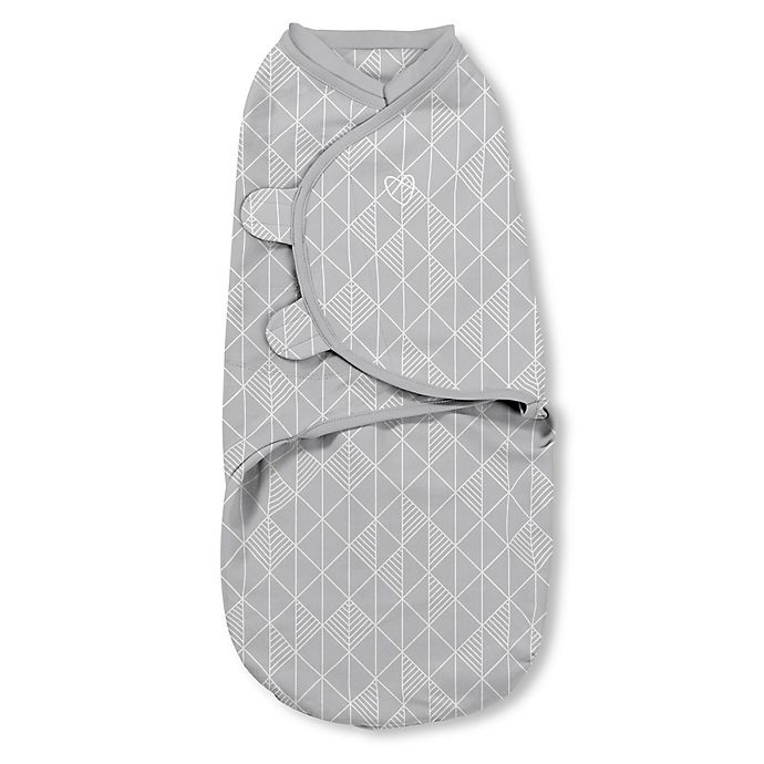 slide 1 of 7, SwaddleMe Small Triangle Natural Position Swaddle - Neutral, 1 ct