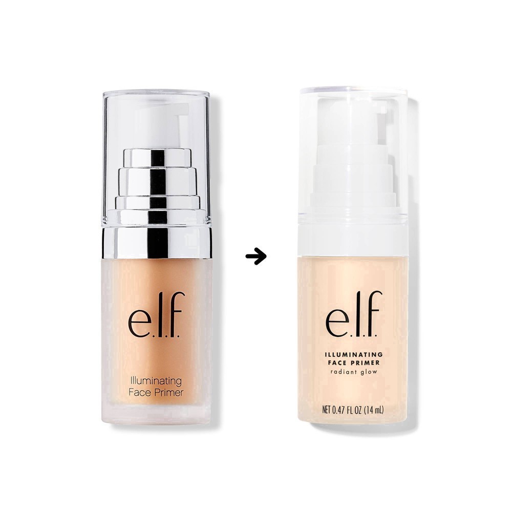 slide 29 of 37, e.l.f. Illuminating Face Primer - Light Gold - 0.47 fl oz, 0.48 oz