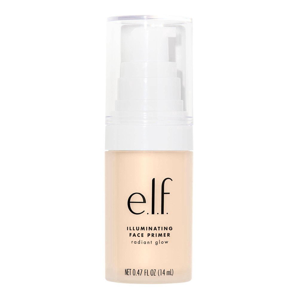 slide 12 of 37, e.l.f. Illuminating Face Primer - Light Gold - 0.47 fl oz, 0.48 oz