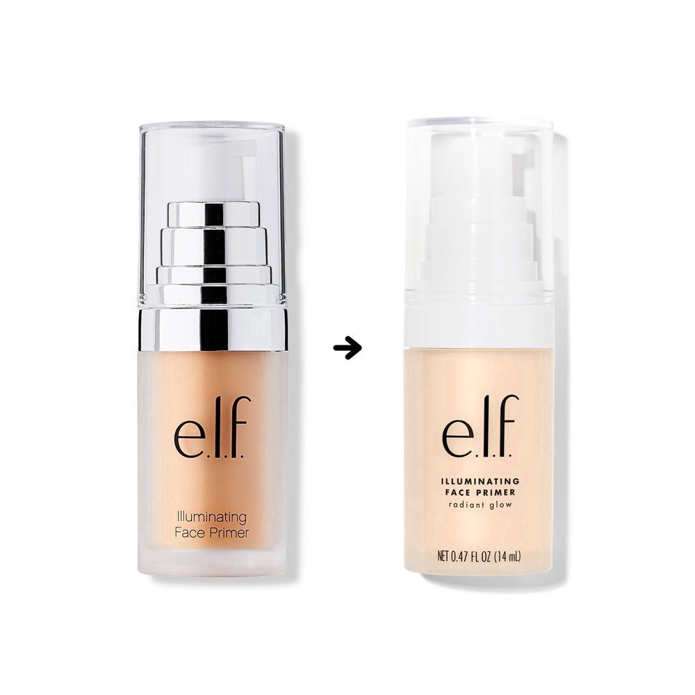 slide 18 of 37, e.l.f. Illuminating Face Primer - Light Gold - 0.47 fl oz, 0.48 oz