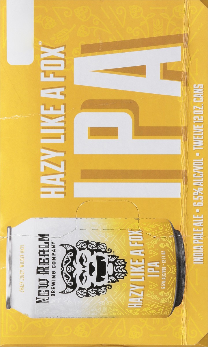 slide 8 of 9, New Realm Brewing Company Hazy IPA Hazy Like a Fox Beer 12 - 12 oz Cans, 144.1 ct