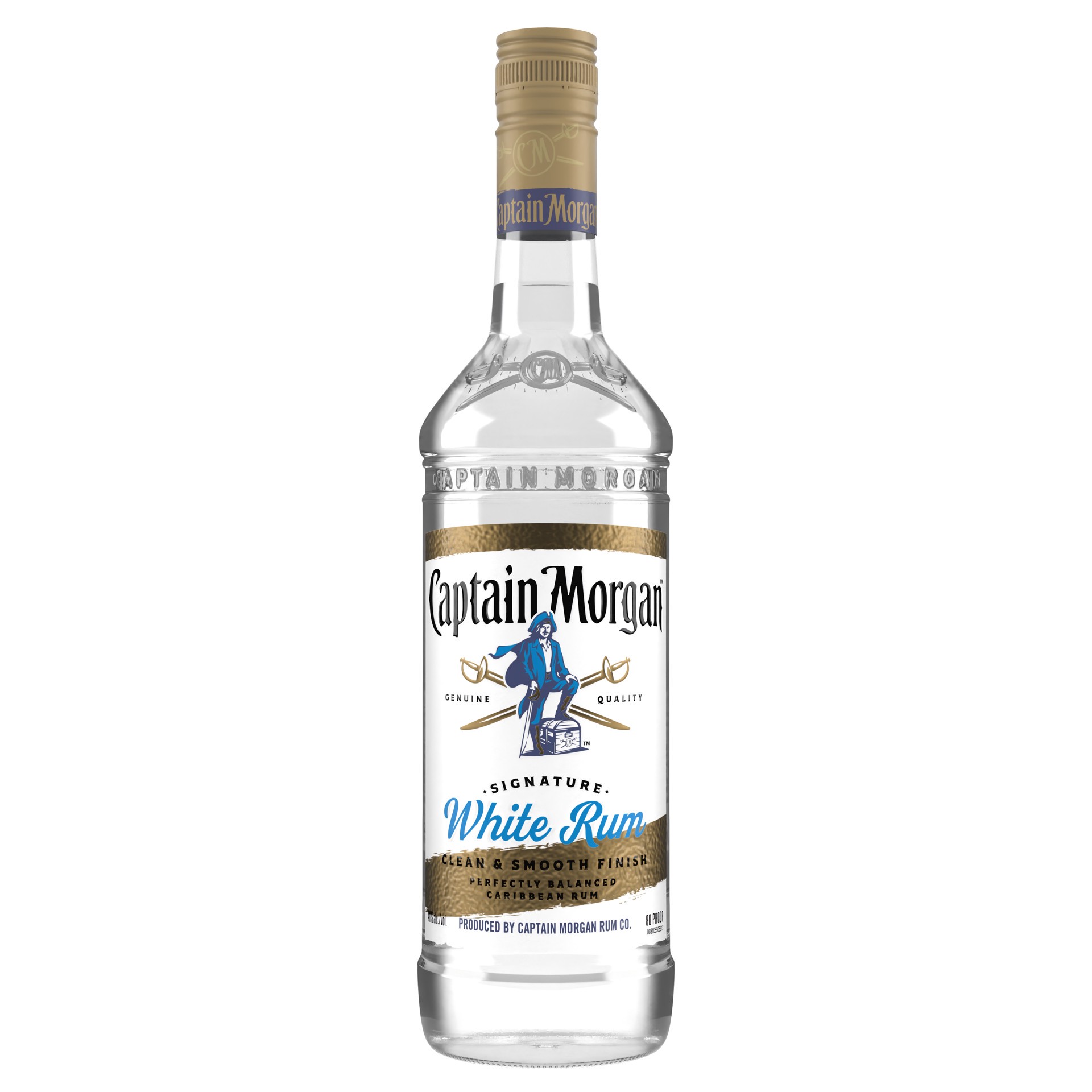 slide 1 of 7, Captain Morgan White Rum, 750 mL, 750 ml