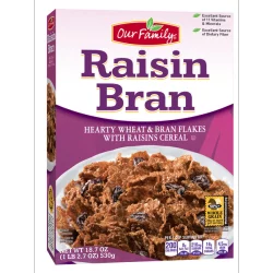 Our Family Cereal Raisin Bran