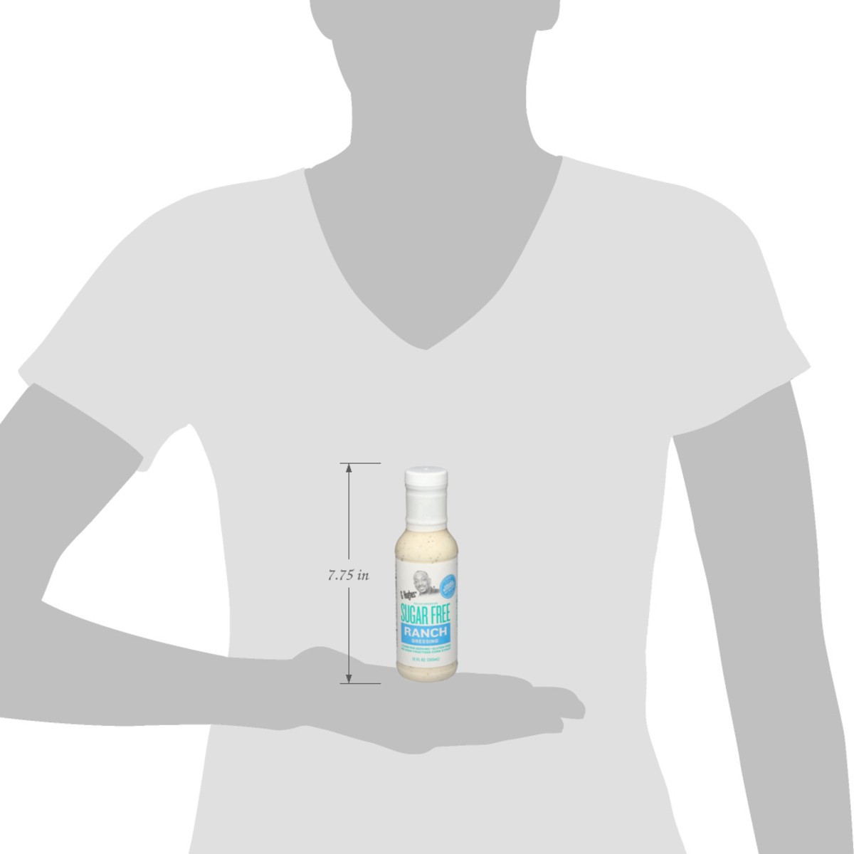 slide 11 of 14, G Hughes Sugar Free Ranch Dressing 12 fl oz, 12 fl oz