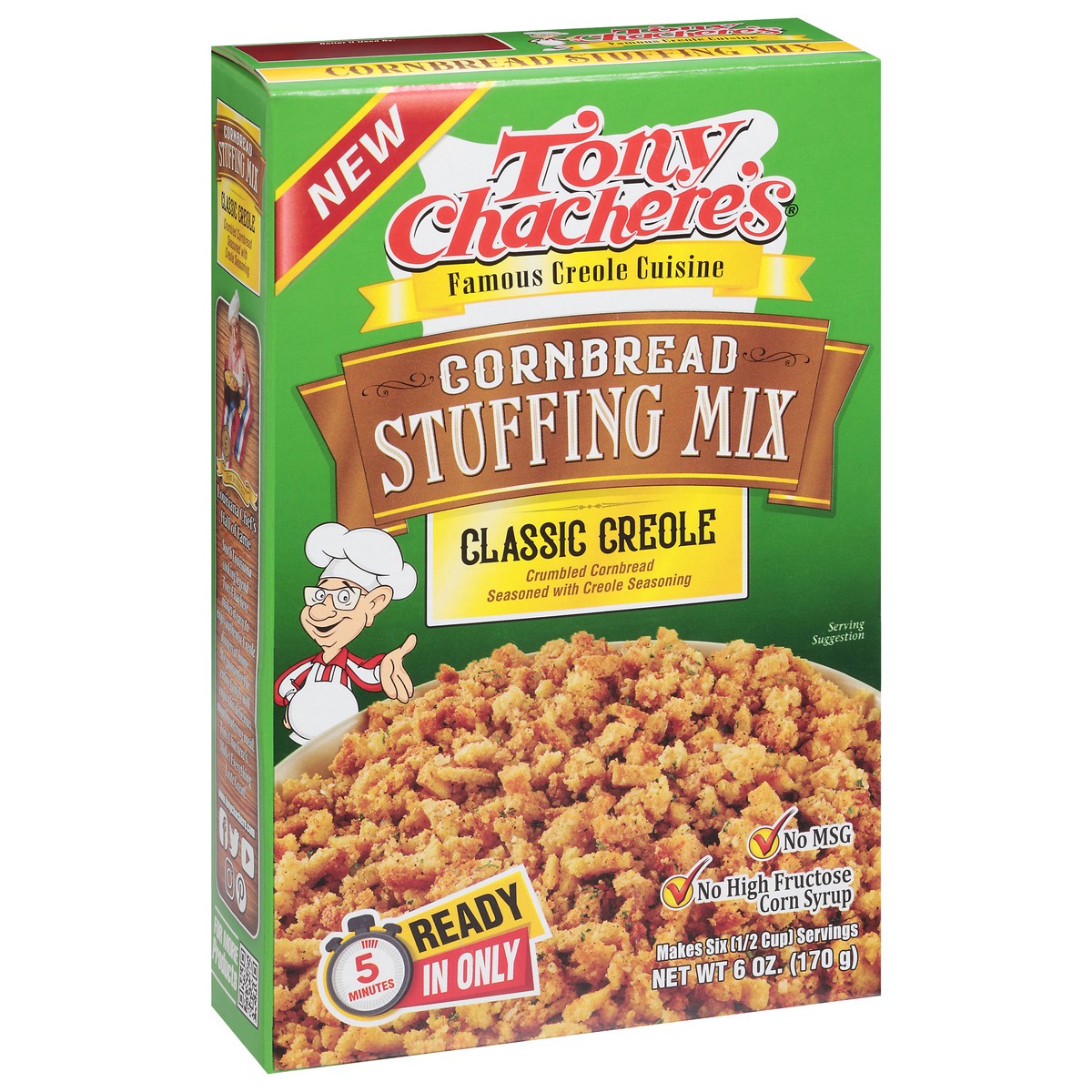 slide 5 of 13, Tony's Cornbread Stuffing Mix, 6 oz