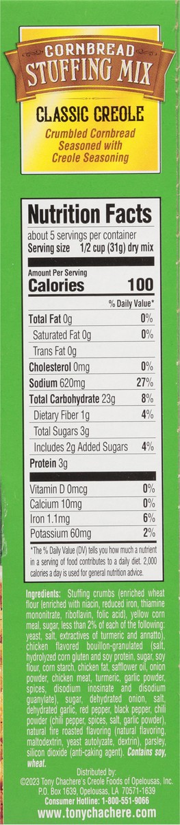 slide 4 of 13, Tony's Cornbread Stuffing Mix, 6 oz