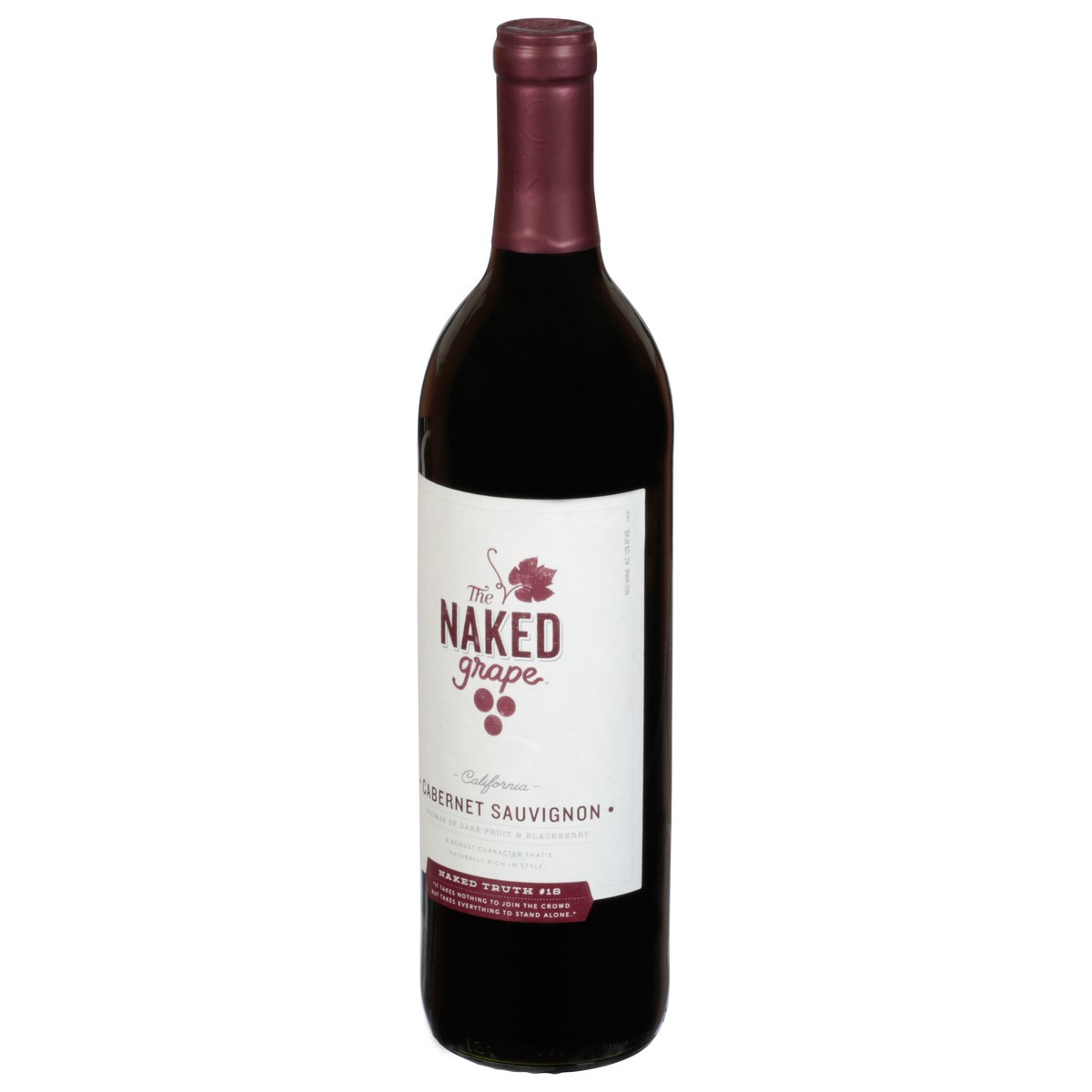 slide 3 of 9, The Naked Grape California Naked Truth 18 Cabernet Sauvignon 750 ml, 750 ml