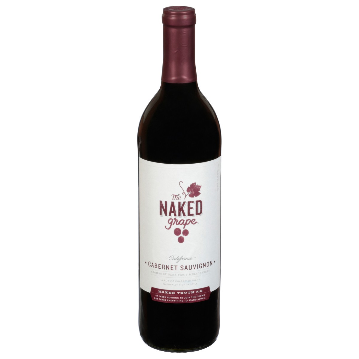 slide 1 of 9, The Naked Grape California Naked Truth 18 Cabernet Sauvignon 750 ml, 750 ml