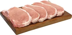 Natural Non-GMO Thin Bone-in Loin Chops (5-7 Chops)