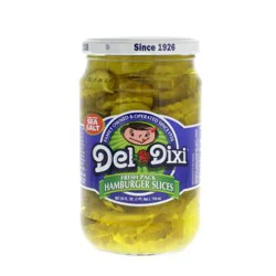 Del-Dixi Hamburger Slices Pickles