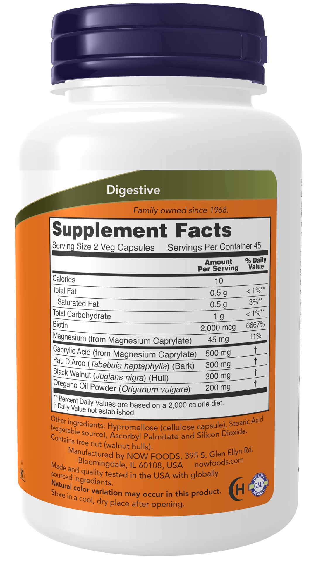 slide 2 of 4, NOW Candida Support - 90 Veg Capsules, 1 ct