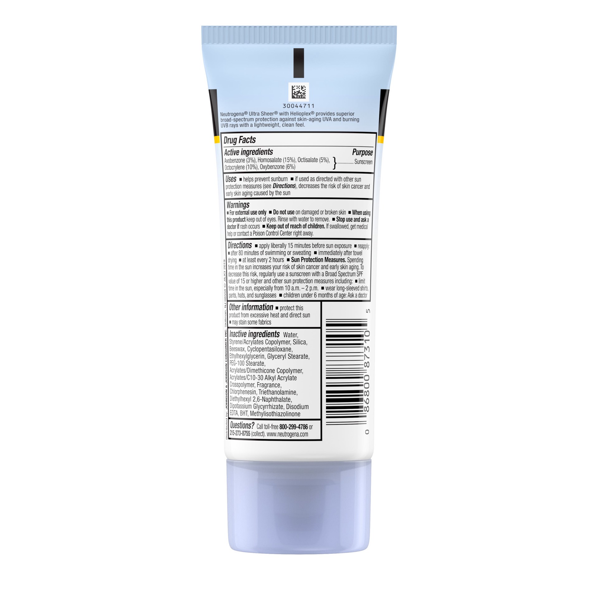 slide 2 of 10, Neutrogena Ultra Sheer Dry Touch Water Resistant Sunscreen - SPF 100 - 3 fl oz, 3 fl oz