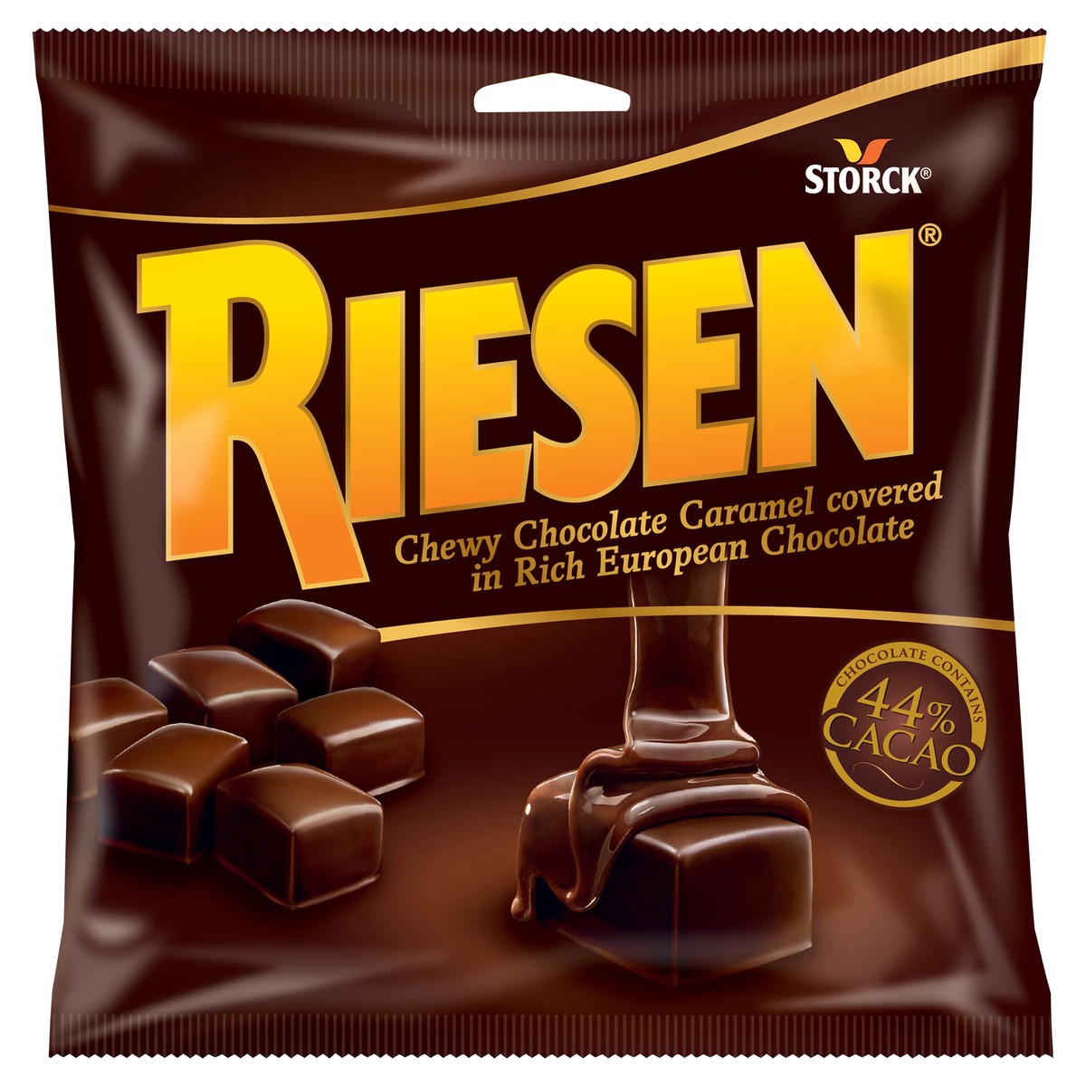 slide 1 of 11, Riesen Storck Riesen Chocolate Caramels, 2.65 oz