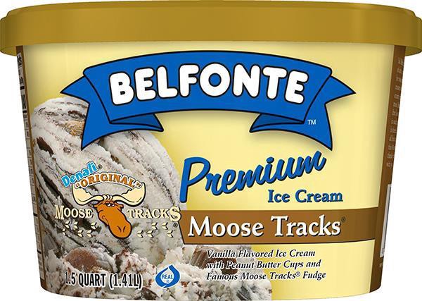 slide 1 of 1, Belfonte Premium Moose Tracks, 48 oz