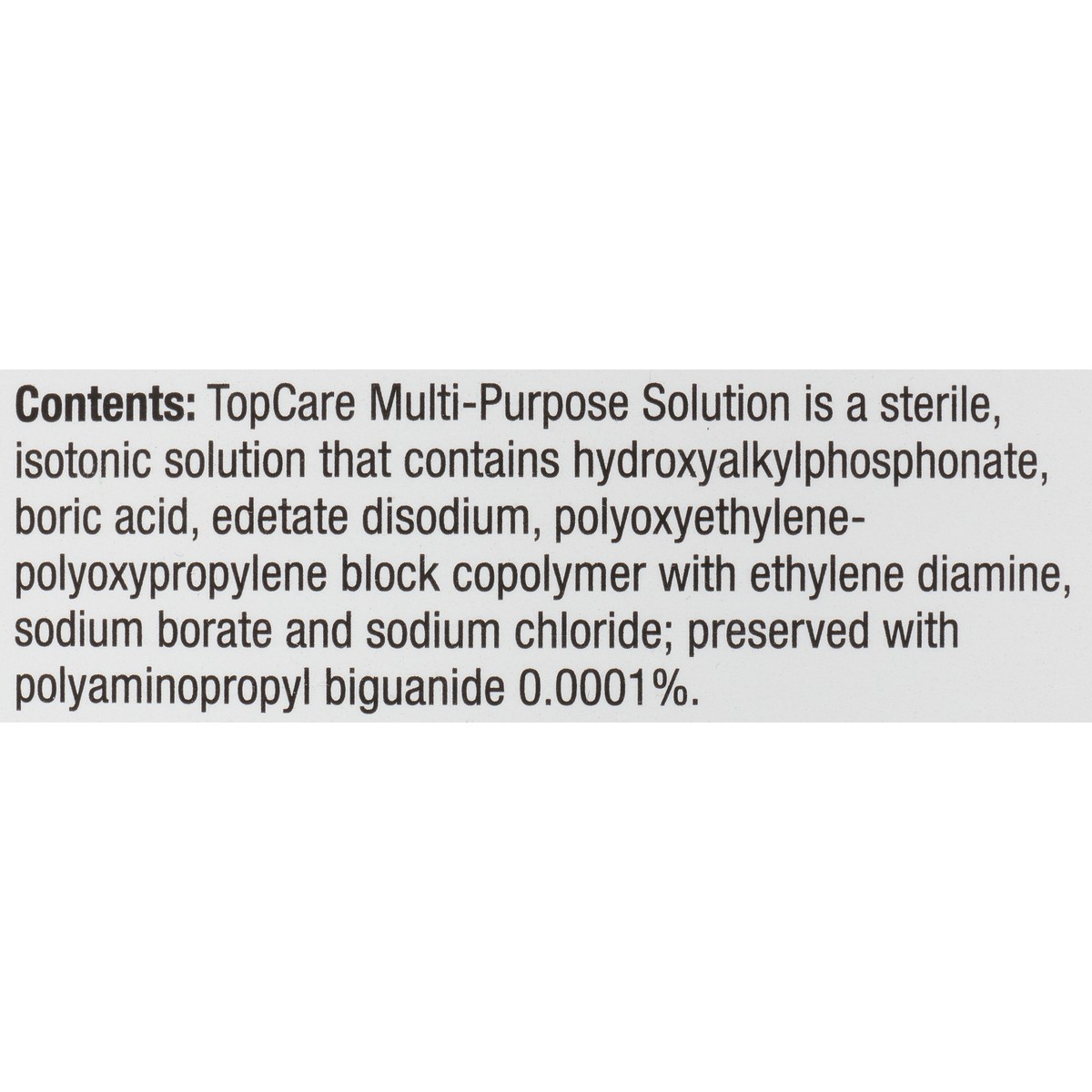 slide 14 of 15, TopCare Health Sterile Multi-Purpose Solution 12 fl oz, 12 oz