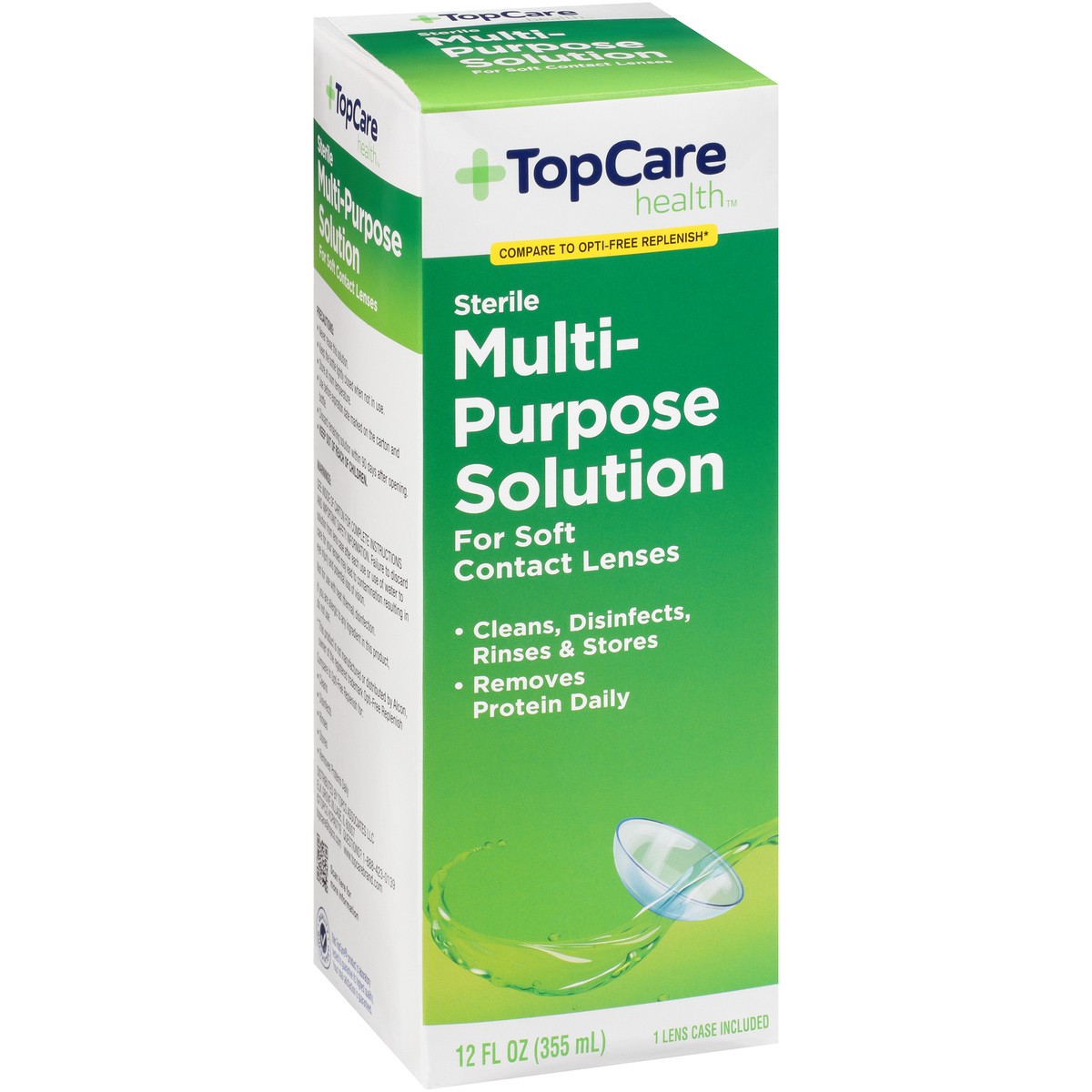 slide 6 of 15, TopCare Health Sterile Multi-Purpose Solution 12 fl oz, 12 oz