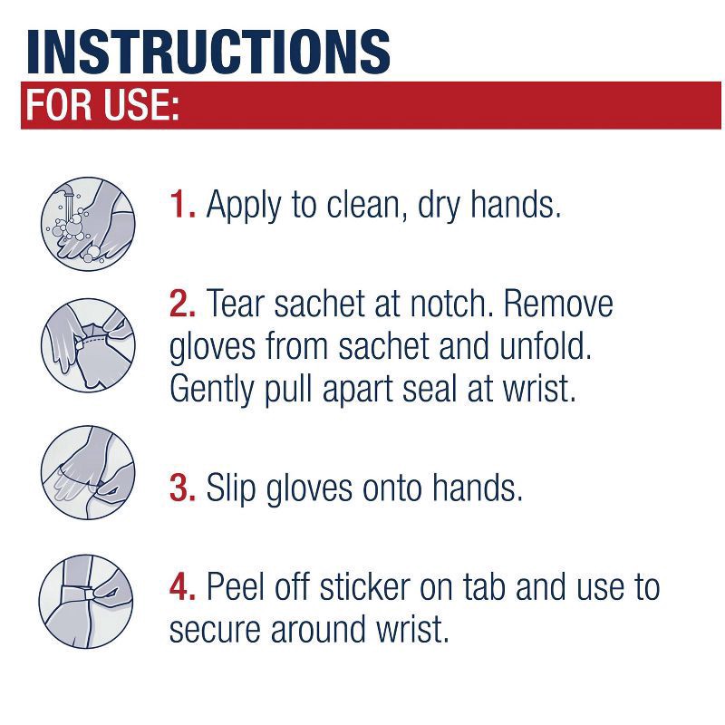 slide 3 of 8, Aquaphor Repairing Hand Masks, 1 ct