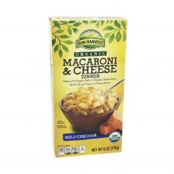 slide 1 of 1, Sun Harvest Organic Macaroni And Cheese, 6 oz