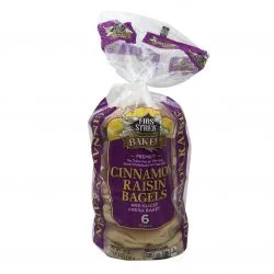First Street Cinnamon Raisin Bagels