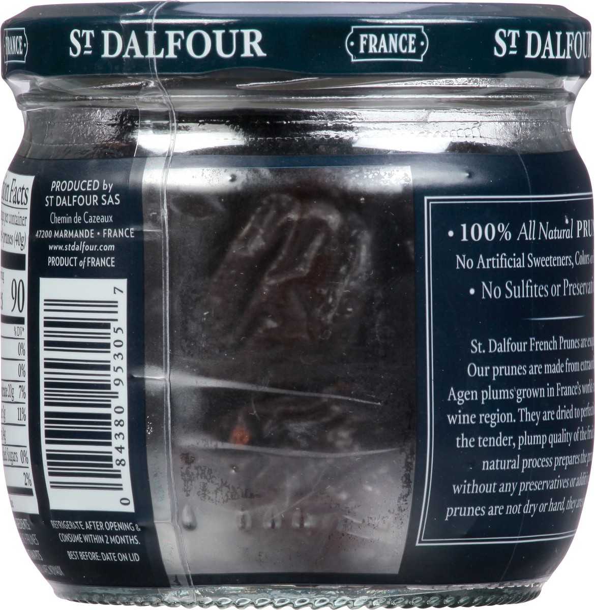 slide 9 of 14, St. Dalfour Giant Prunes Preserv, 7 oz