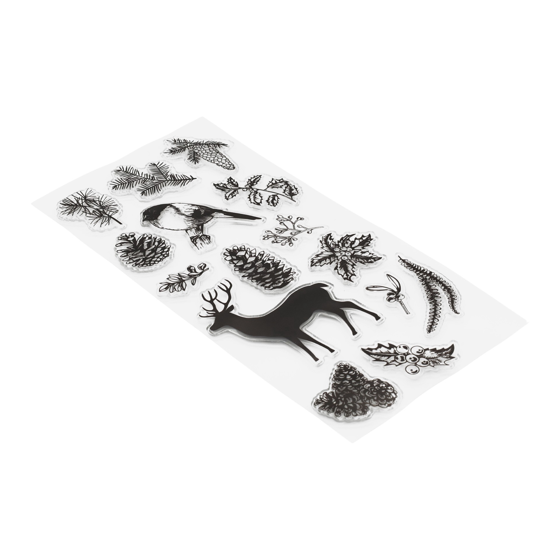 slide 3 of 5, Woodland Animals Clear Stamps, 15ct. By Recollections, 15 ct