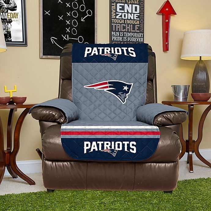 slide 2 of 2, NFL New England Patriots Recliner Cover, 1 ct