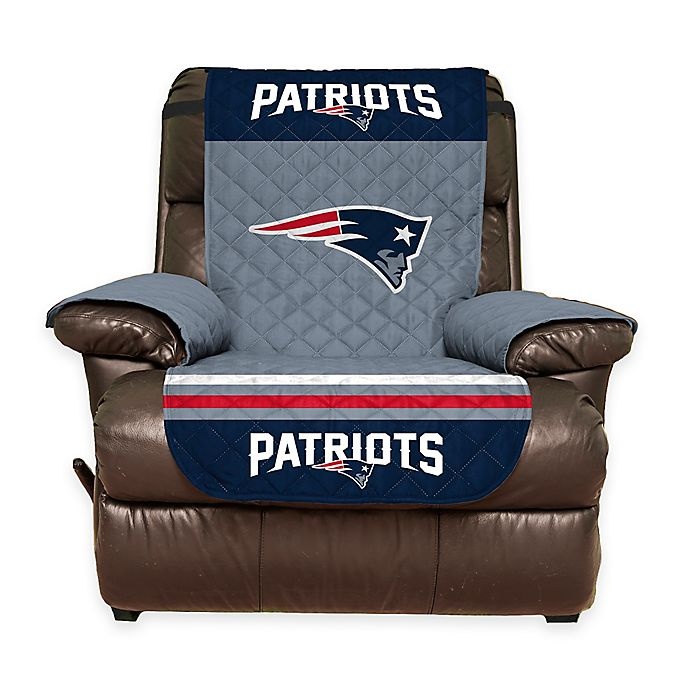 slide 1 of 2, NFL New England Patriots Recliner Cover, 1 ct