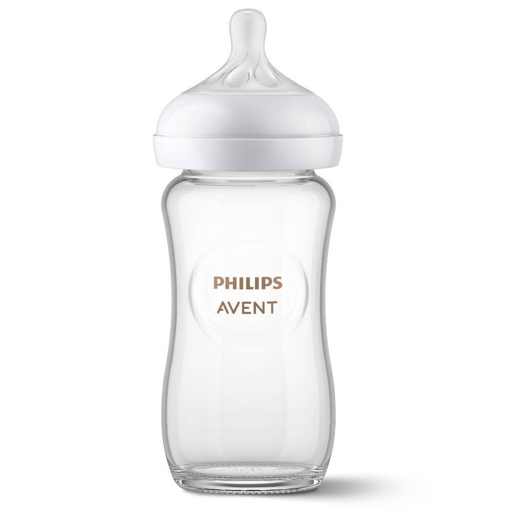 slide 3 of 38, Philips Avent 3 Months+ Natural 2x Flow Baby Bottle Nipple 4 Each, 4 ct