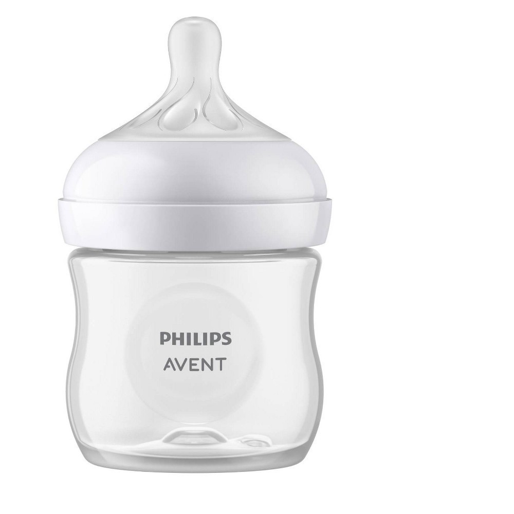 slide 30 of 38, Philips Avent 3 Months+ Natural 2x Flow Baby Bottle Nipple 4 Each, 4 ct