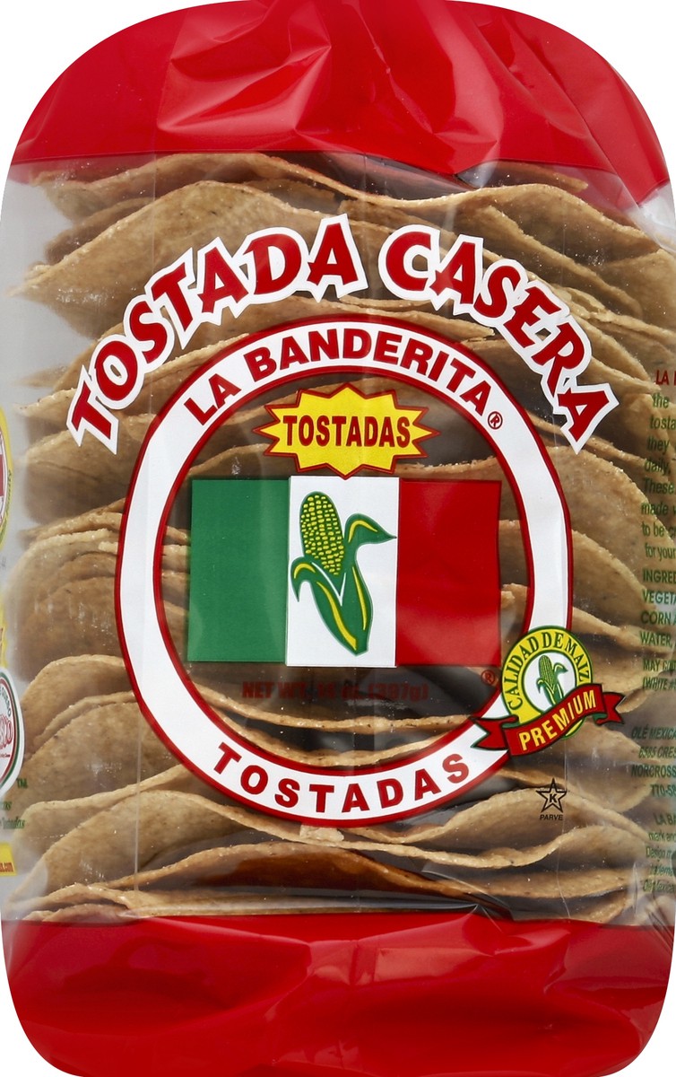 slide 1 of 6, La Banderita Tostada Casera Tostadas 14oz, 14 oz