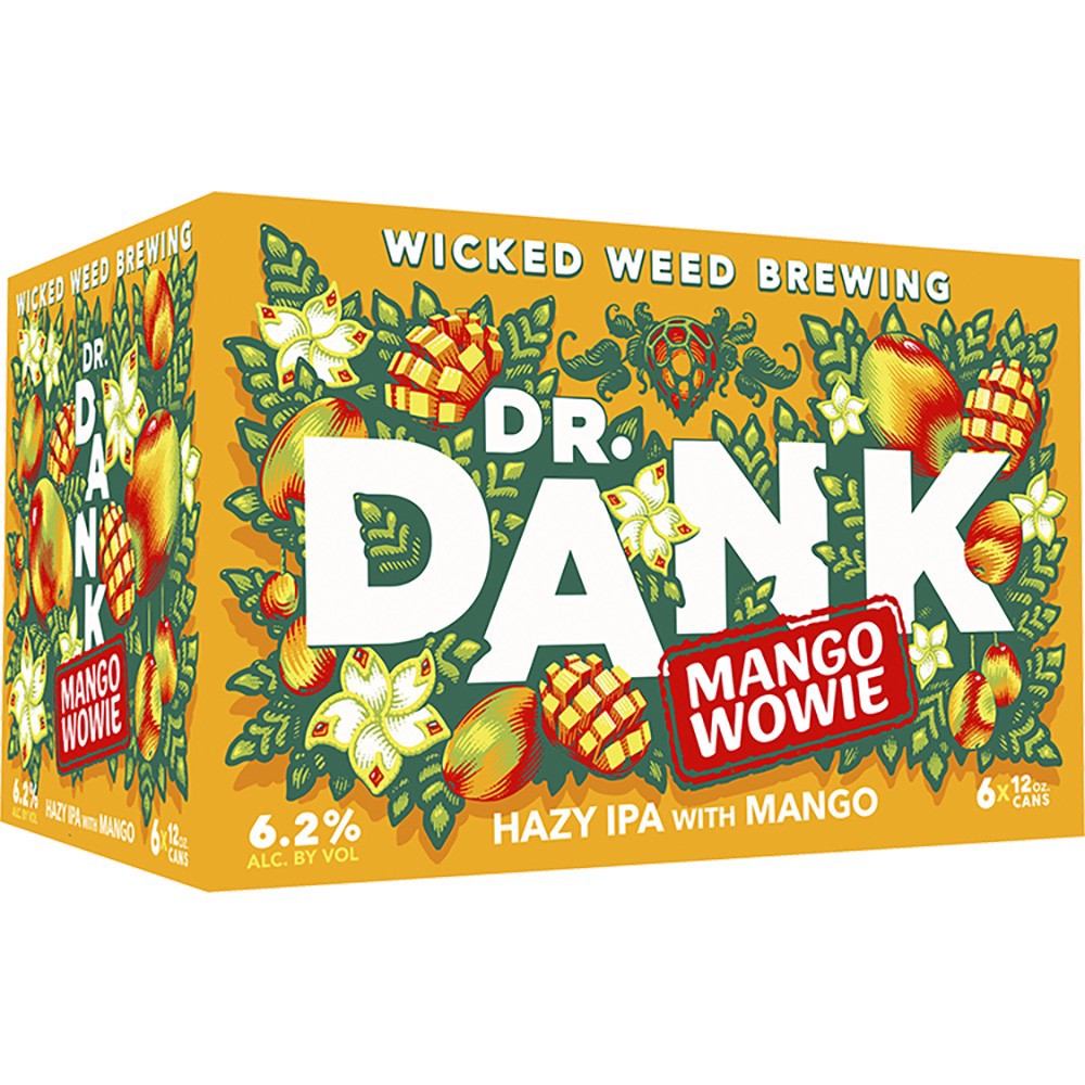 slide 1 of 1, Wicked Weed Brewing Wicked Weed Mango Wowie, 6 ct; 12 oz