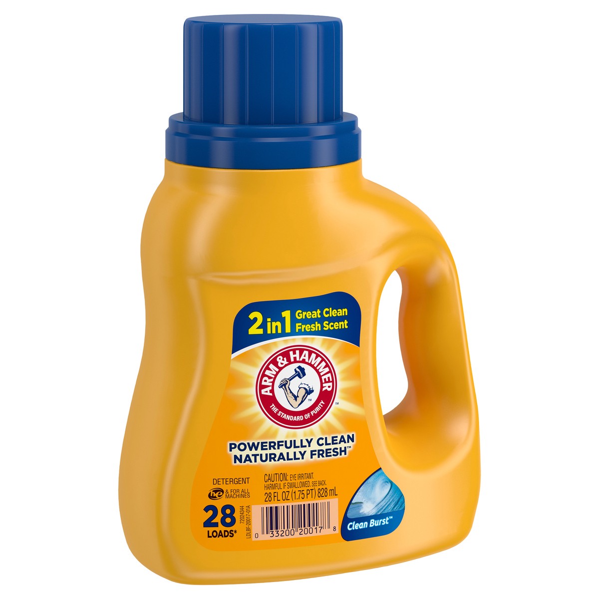 slide 6 of 12, ARM & HAMMER Clean Burst, 28 Loads Liquid Laundry Detergent, 28 Fl oz, 28 fl oz