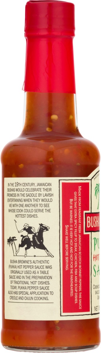 slide 10 of 12, Busha Browne's Pukka Hot Pepper Sauce 185 ml, 185 ml