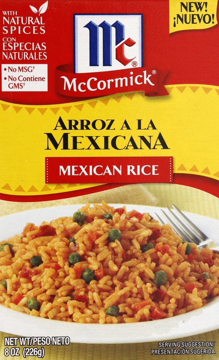 slide 4 of 4, McCormick Rice 8 oz, 8 oz