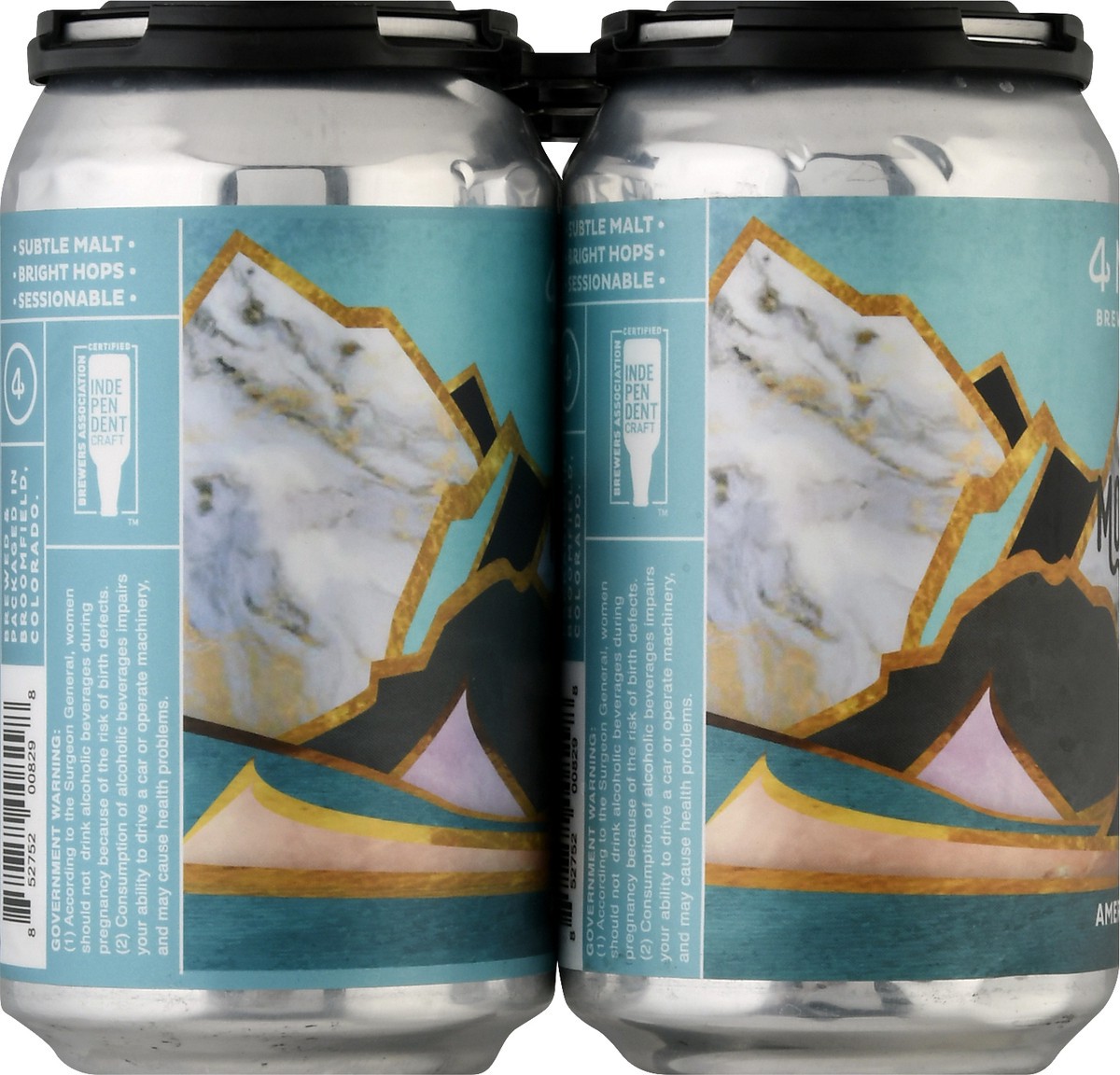 slide 2 of 8, 4 Noses Brewing Company, Mountain Wave American Mosaic Ale 6Pk, 12 fl oz