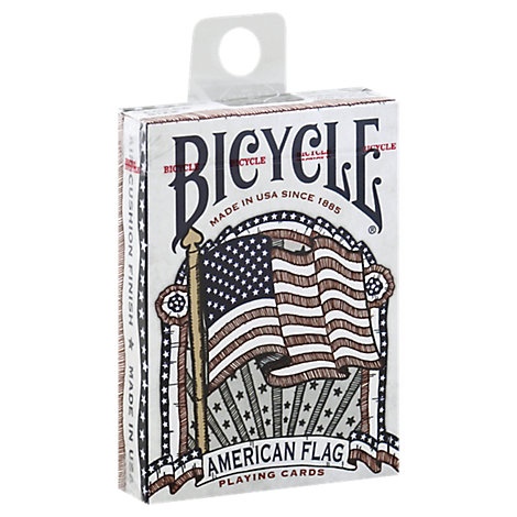 slide 1 of 1, Bicycle American Flag Deck - Each, 1 ct