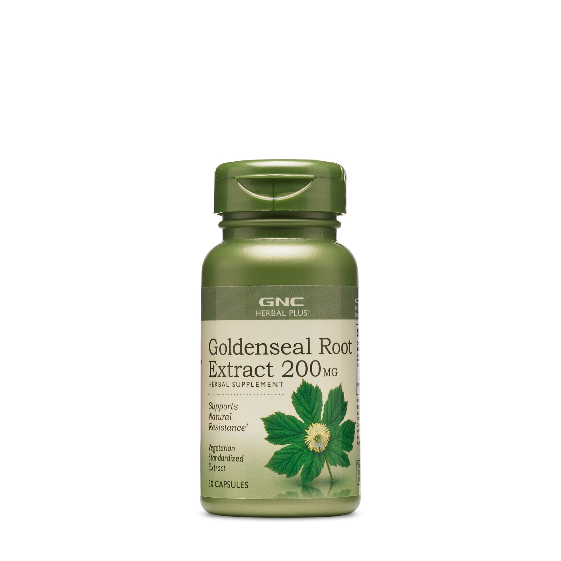 slide 1 of 1, GNC Herbal Plus Goldenseal Root Extract 200mg, 50 ct