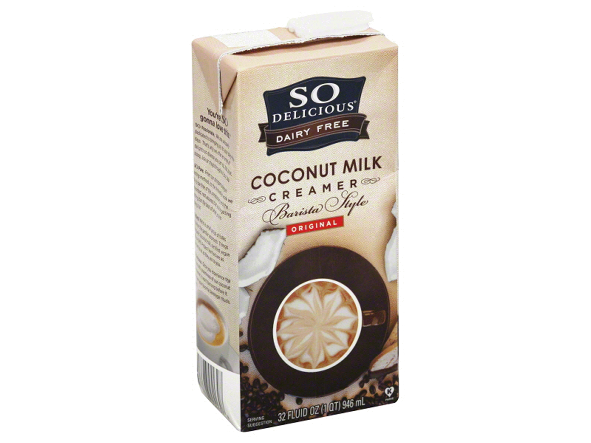 slide 1 of 1, So Delicious Dairy Free Coconutmilk Coffee Creamer Barista Style Original, 32 fl oz