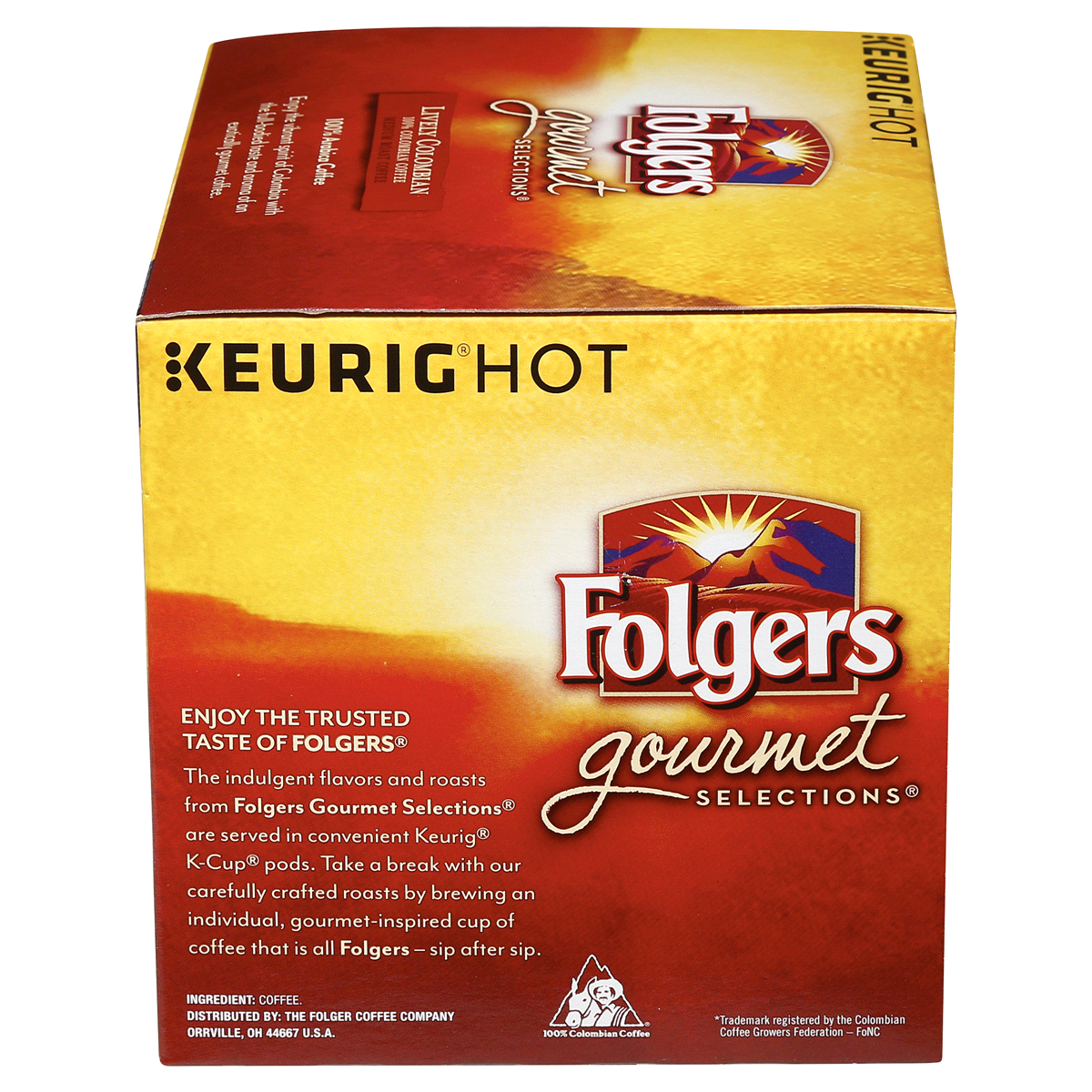 slide 6 of 7, Folgers Lively Colombian Keurig K-Cup Coffee Pods, 36 ct