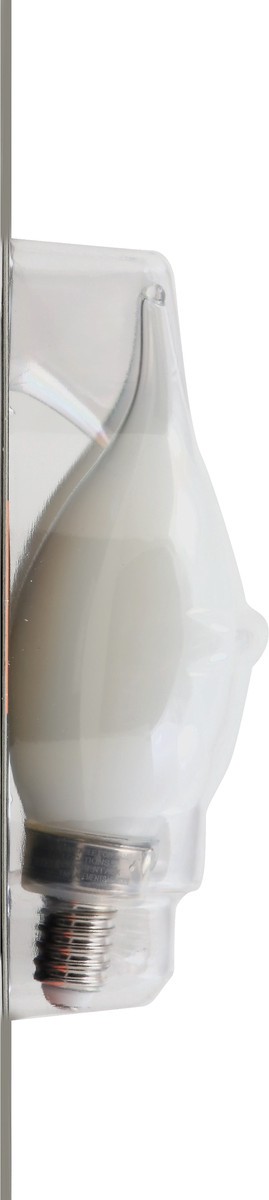 slide 6 of 8, Feit Electric Enhance 60 Watt Flame Tip Bulb, 2 ct